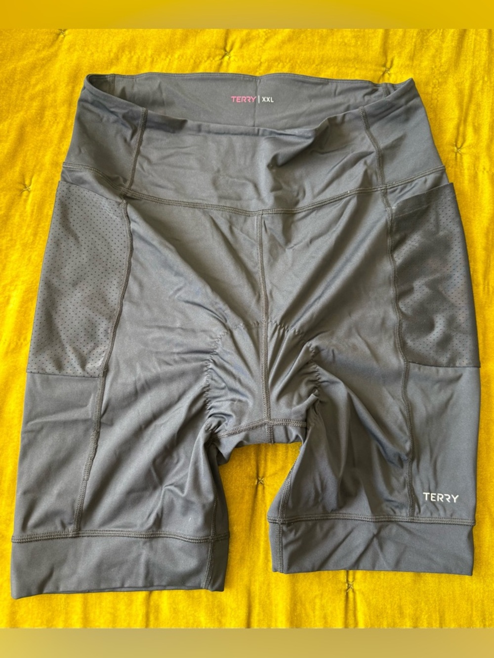 Terry Women's Black Cycling Bike Shorts - XXL